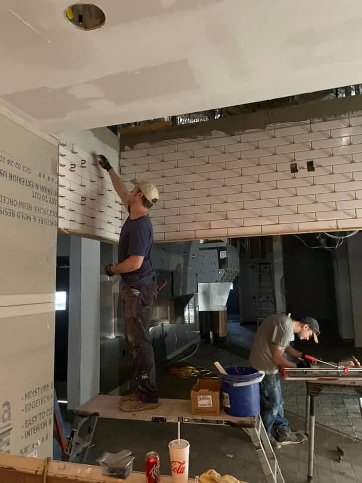 Bathroom tile installation — shower and floor by Sisson Tile, Chattanooga by Sisson Tile