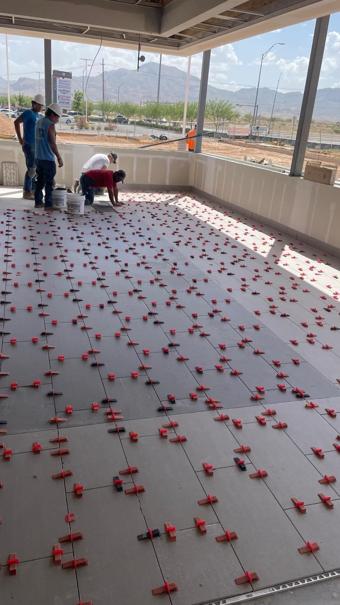 Residential tile flooring installation — Chattanooga area home by Sisson Tile
