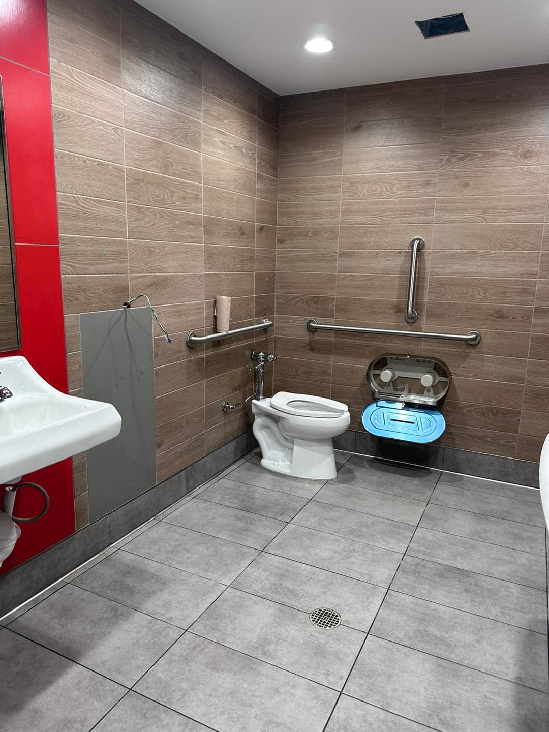 Commercial restroom tile work by Sisson Tile — durable, easy to maintain by Sisson Tile