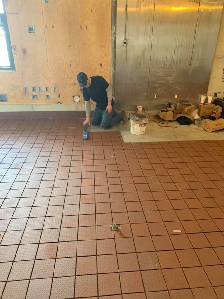 Bathroom tile installation — shower and floor by Sisson Tile, Chattanooga by Sisson Tile