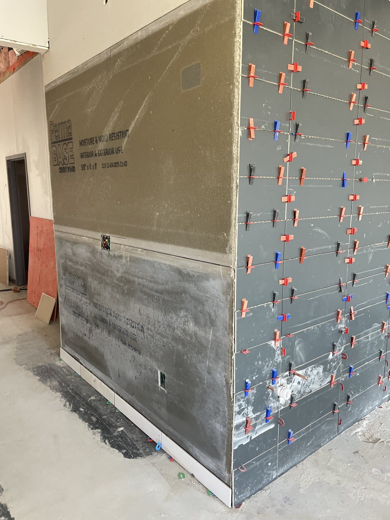 Bathroom tile installation — shower and floor by Sisson Tile, Chattanooga by Sisson Tile