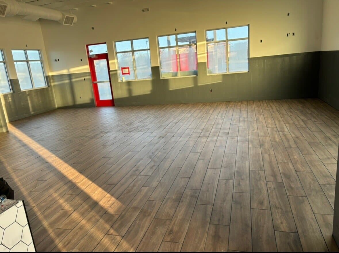 Residential tile flooring installation — Chattanooga area home by Sisson Tile
